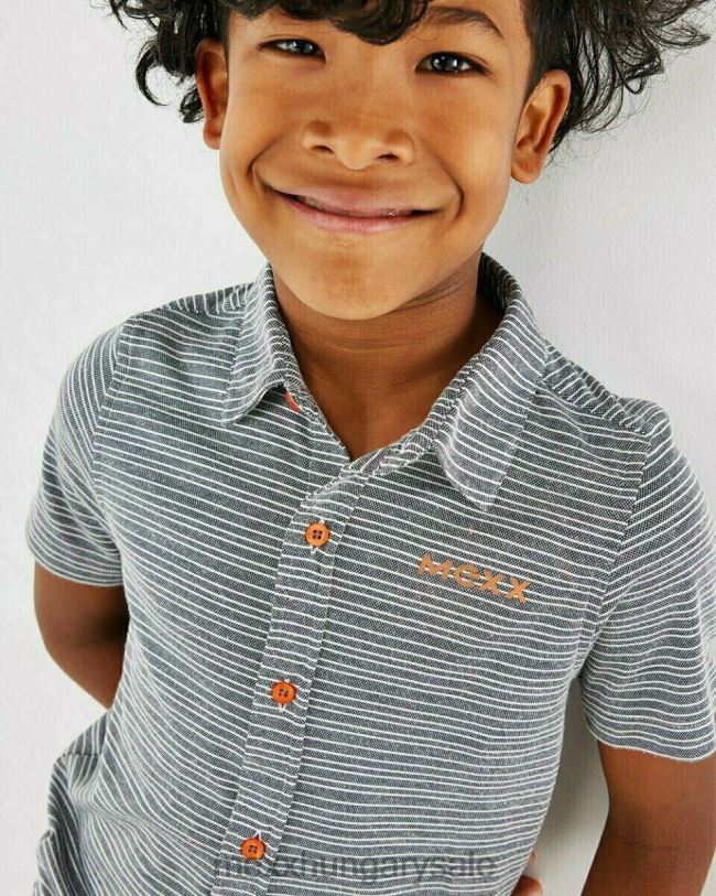 XV8H6962 fiúk Mexx blúz rövid ujjú sötétkék kék