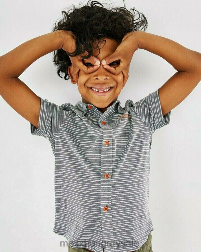 XV8H6962 fiúk Mexx blúz rövid ujjú sötétkék kék