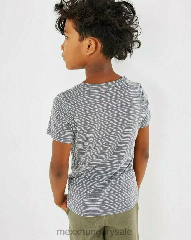 XV8H6964 fiúk Mexx csíkos póló sötétkék kék