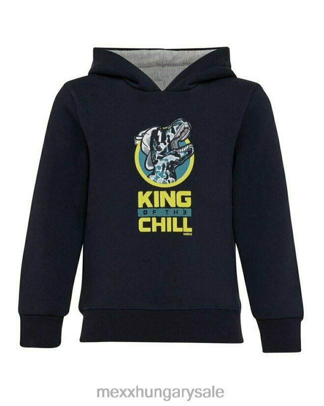 XV8H6968 fiúk Mexx kapucnis pulóver sötétkék kék