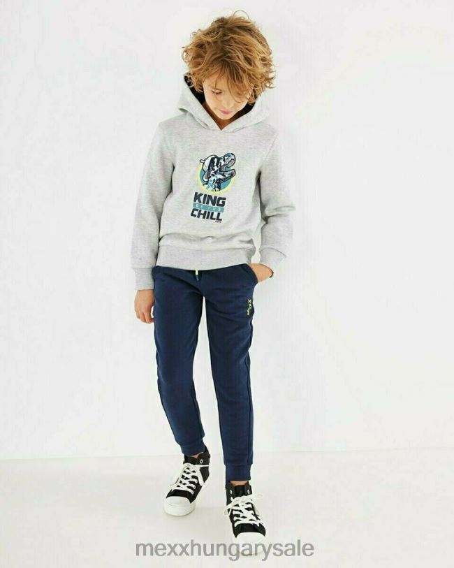 XV8H6969 fiúk Mexx kapucnis pulóver szürke közelharc szürke
