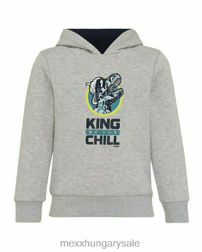 XV8H6969 fiúk Mexx kapucnis pulóver szürke közelharc szürke