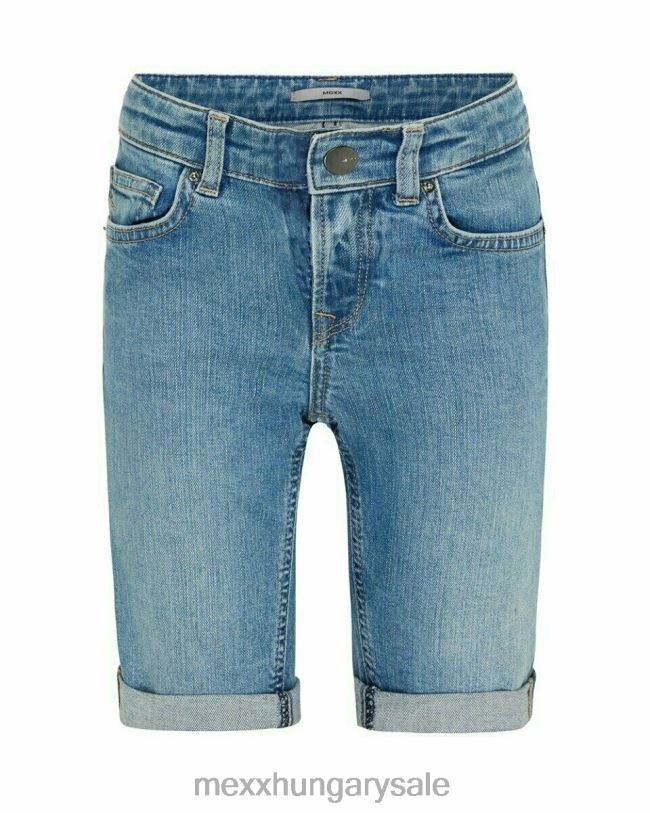 XV8H6982 fiúk Mexx jess rövid egyenes szabású farmer vintage használt kék