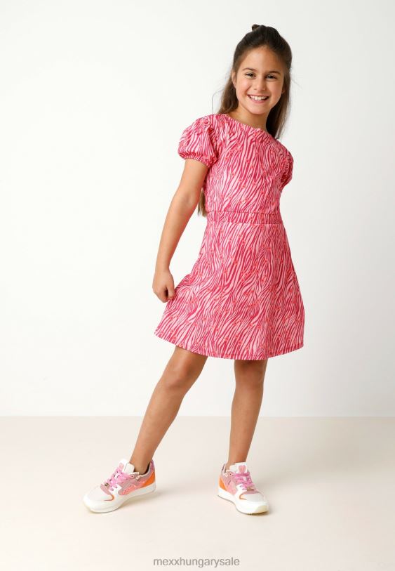 XV8H6986 lányok Mexx fleur tornacipő mini rózsaszín narancs