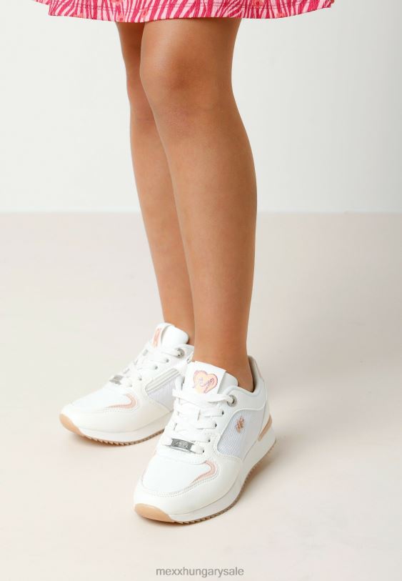 XV8H6988 lányok Mexx sneaker fleur mini/rózsaszín fehér