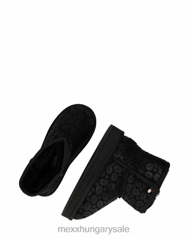 XV8H6992 lányok Mexx házicipő bobby jane fekete schwarz