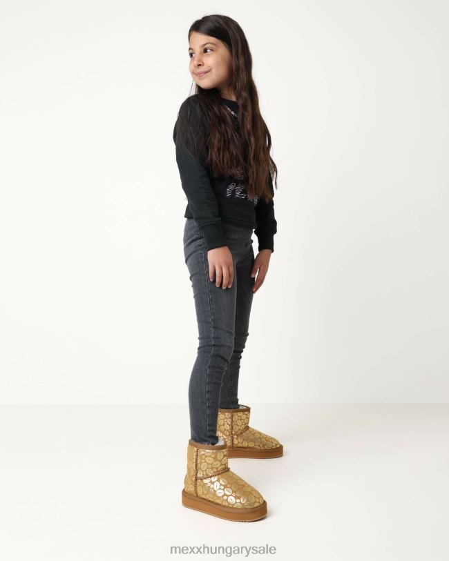 XV8H6993 lányok Mexx házicipő bobby jane/arany bézs