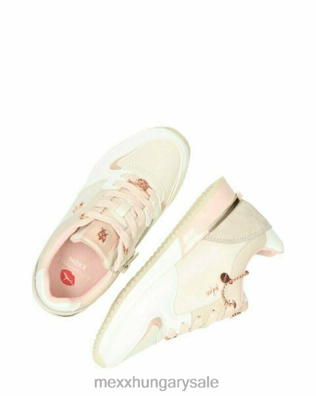 XV8H6995 lányok Mexx fleur tornacipő mini bézs/rózsaszín rózsaszín