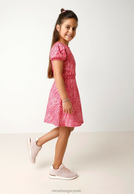 XV8H6998 lányok Mexx Gitte csillogó mini tornacipő rózsaszín