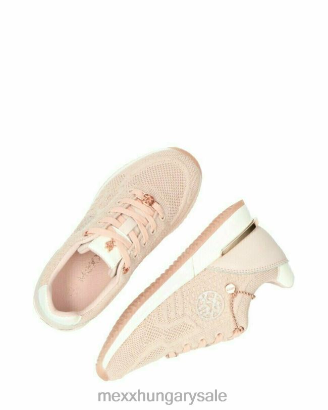 XV8H6998 lányok Mexx Gitte csillogó mini tornacipő rózsaszín