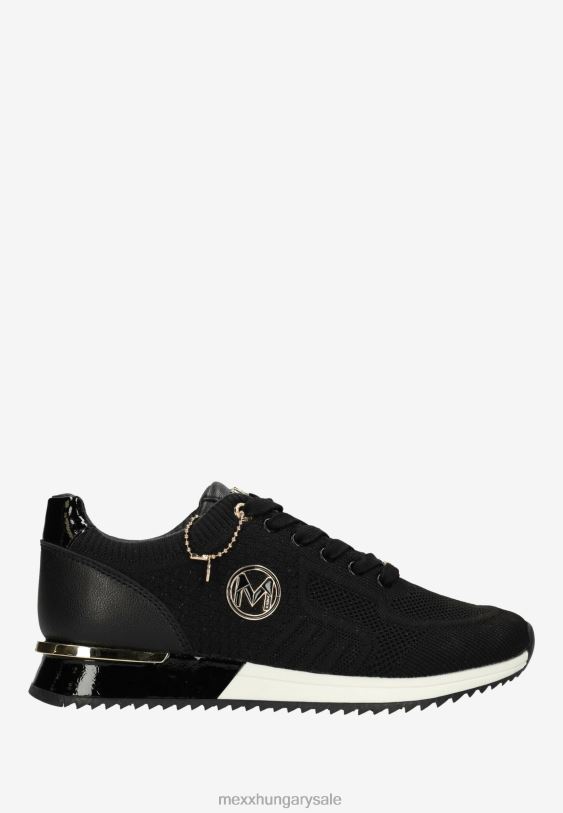 XV8H6270 nők Mexx tornacipő gitte csillogó fekete schwarz