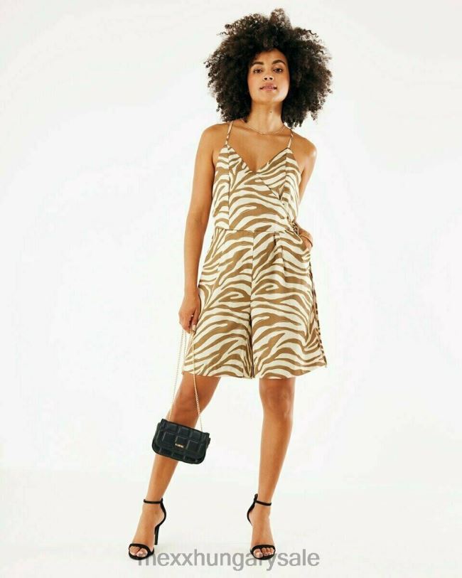 XV8H6190 nők Mexx jumpsuit homok bézs